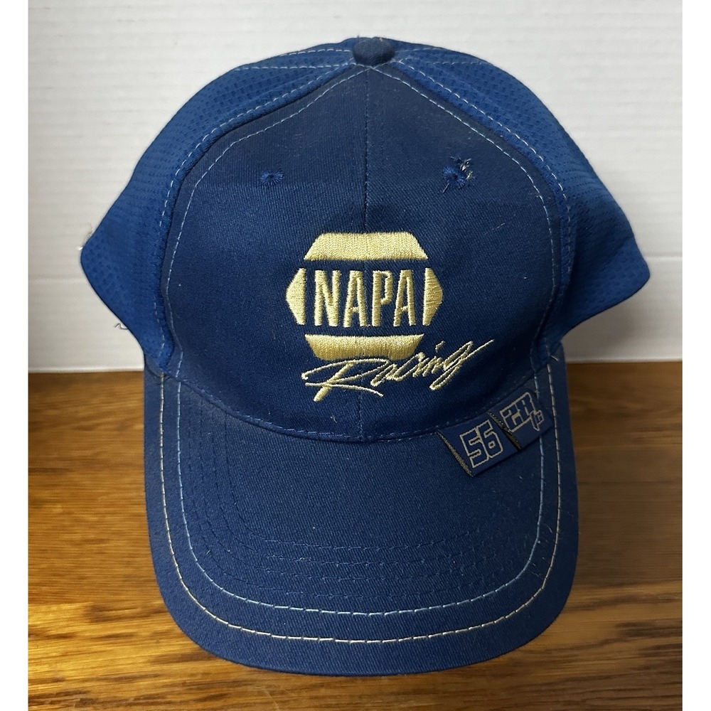 NAPA RACING #56 #28 NAPA KNOW HOW Ball Cap Adjustable Embroidered Blue ~ New